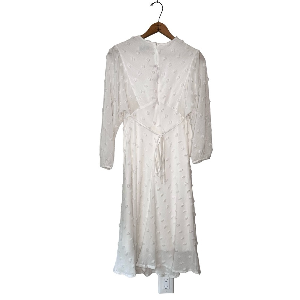 Chicwish | Cotton Candy Sheer Maxi Dress In White Size XS NWT - Picture 3 of 10